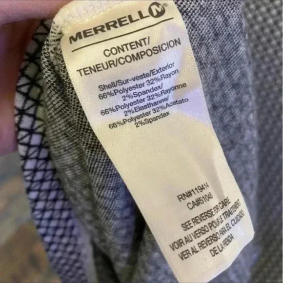 Merrell Womens Indira Snap Button Placket Top - Picture 8 of 8